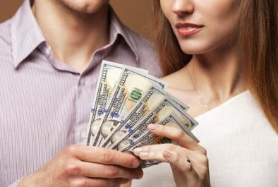 Is it right time to give her money?