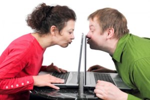 Online dating tightens